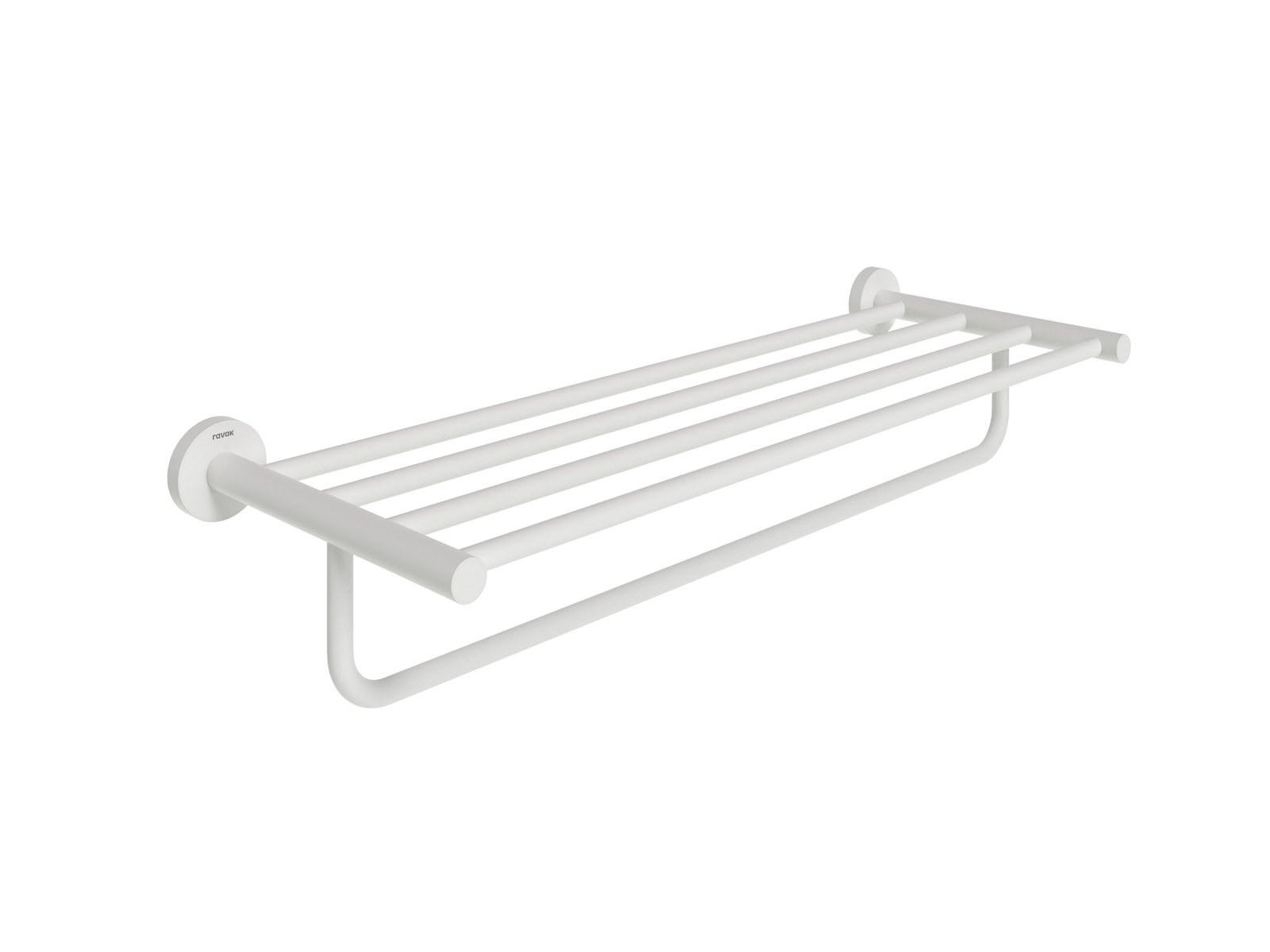 Ravak Kona KN 330.10WHM 60 cm törölközőtartó polc, matt fehér X07P1318