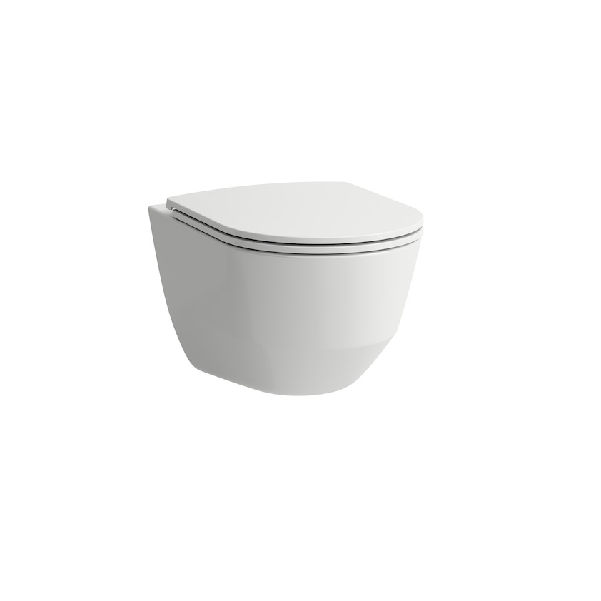 Laufen Pro Rimless fali wc Slim lassú záródású ülőkével, fehér SZP-LAU01 (H8209660000001, H8989660000001)