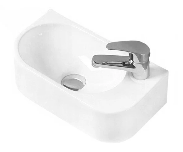 Mexen Viera fali/pultra ültethető mosdó 40x21 cm, fehér 21274000L
