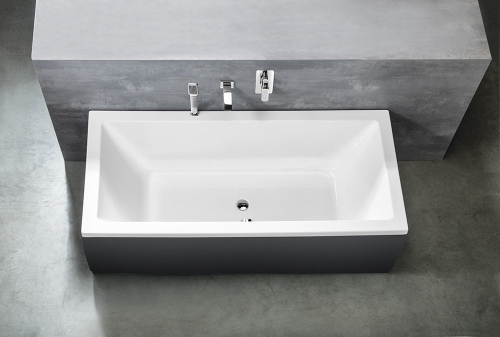 Sapho AQUALINE NISA 170x80 cm akril kád, fehér A1780