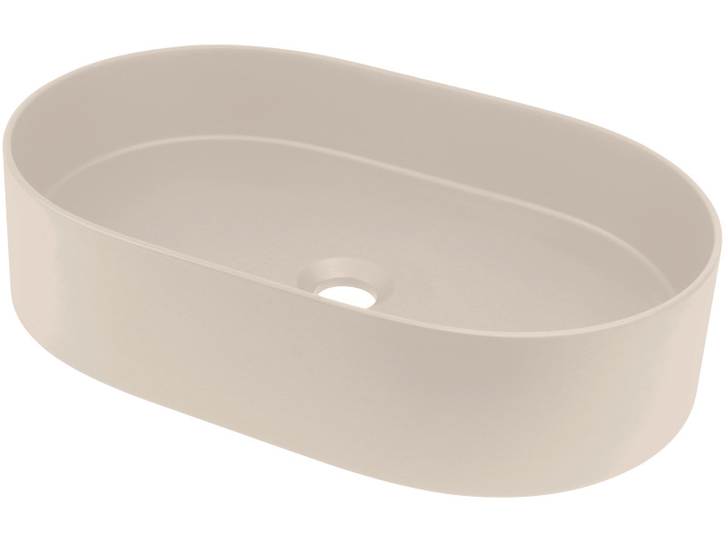Deante Silia pultra ültethető gránit mosdó 55x35 cm, bézs CQS_5U6S
