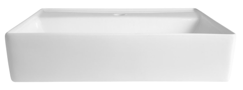 Sapho AQUALINE CALLIS 52x42cm pultra ültethető mosdó, fehér NP372