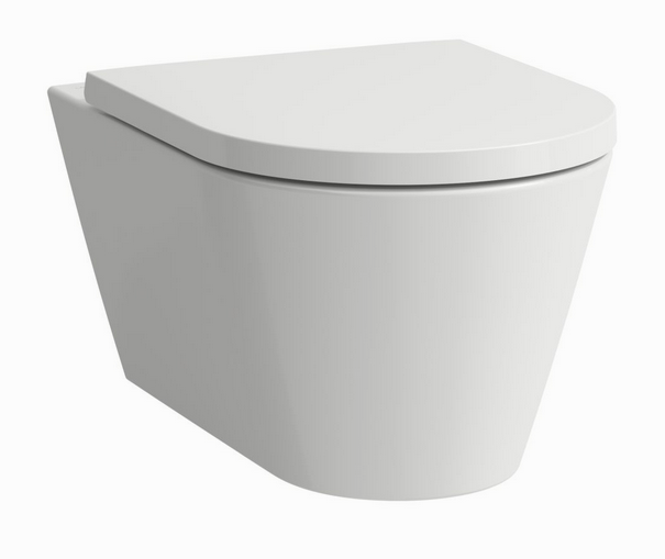 Laufen Kartell by Laufen öblítőperem nélkül, Silent Flush LCC felülettel, fehér H8213314000001