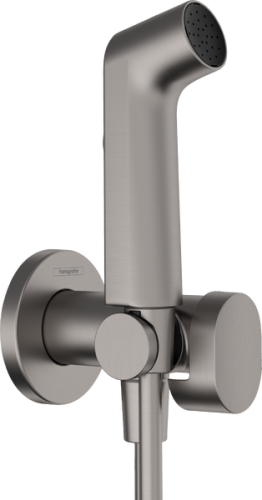 Hansgrohe Bidette EcoSmart bidézuhany, szálcsiszolt fekete króm 29232340