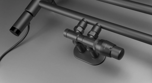 Deante Silia fürdőszoba radiátor 1210x500 mm, matt titánium AGI_DG41