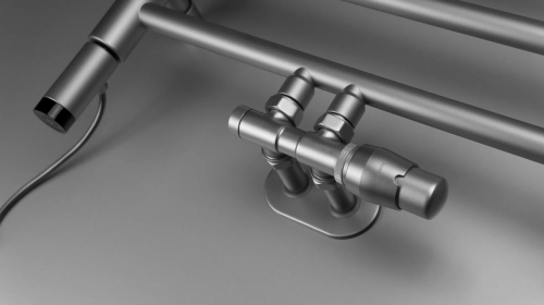 Deante Silia fürdőszoba radiátor 1570x500 mm, matt acél AGI_FG51