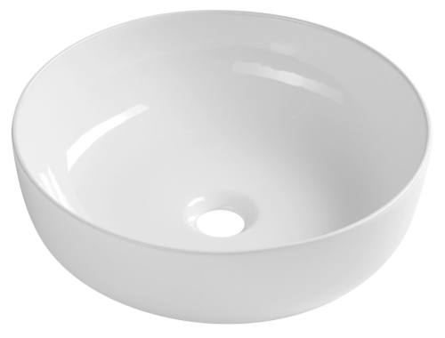 Sapho RONDEA 41 cm pultra ültethető kerámiamosdó, fehér AR445