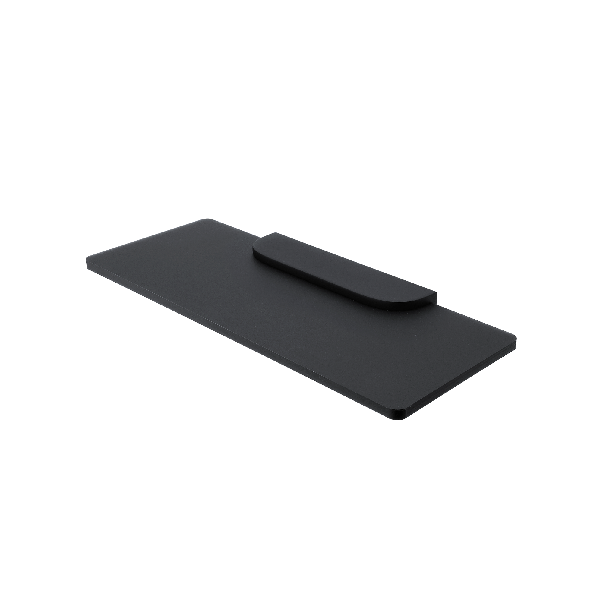 Roltechnik NIMCO Nikau Black 30 cm fali polc, matt fekete NKC X330-C-90