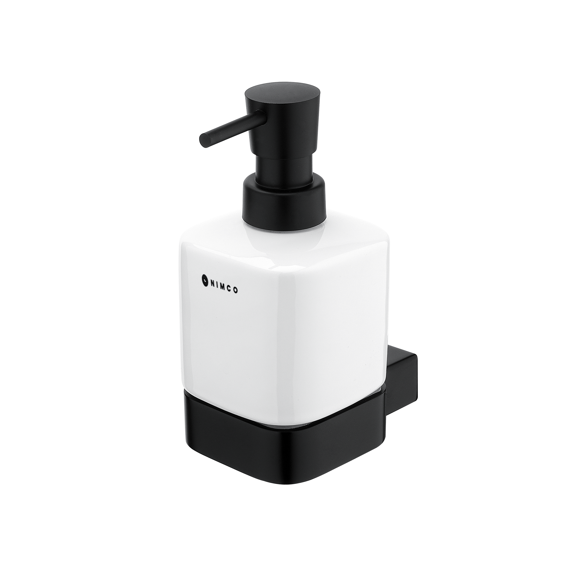 Roltechnik NIMCO Kibo Black fali szappanadagoló, matt fekete KI 14031K-T-90