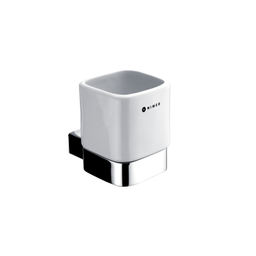 Roltechnik NIMCO Kibo Chrome fali fogkefetartó pohár, króm KI 14058K-26