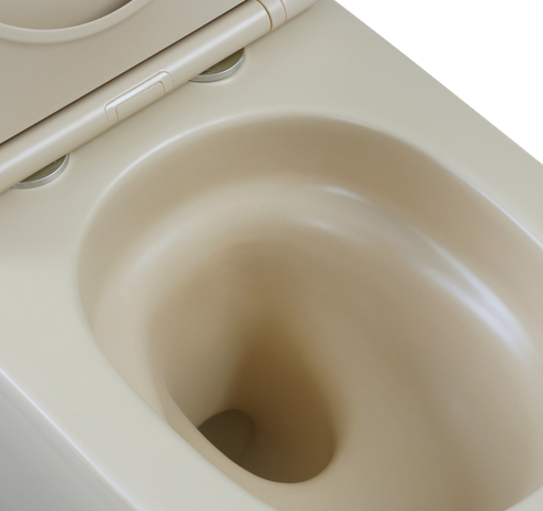 Invena TAVRO WC csésze, soft-close ülőkével, cappuccino CE-71-008-Y
