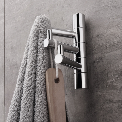 Roltechnik NIMCO Bormo Chrome forgatható fali akasztó, króm BR 11099-3-26