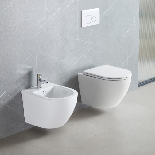 Invena LIMNOS fali bidé, fehér CB-93-001-L