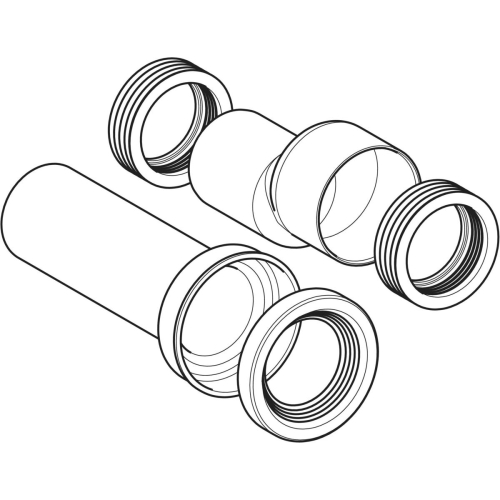 Geberit vízszintes kifolyású csatlakozókészlet TurboFlush álló WC-hez 152.062.00.1