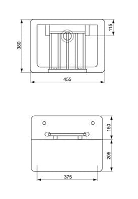 Ideal Standard fali kiöntő S593901