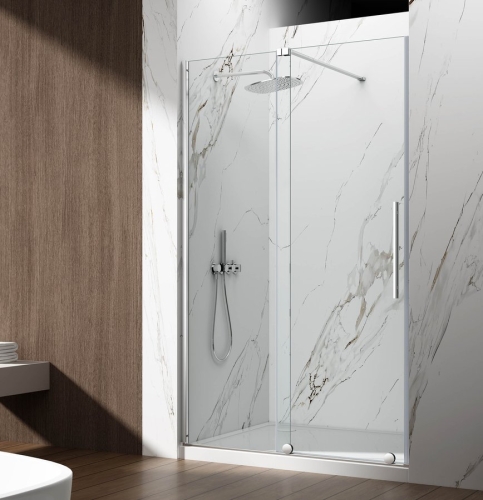 Sapho GELCO SPIRIT 100 cm zuhanyajtó transzparent üveggel, króm GI1010