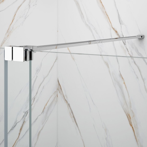 Sapho GELCO SPIRIT 140 cm zuhanyajtó transzparent üveggel, króm GI1014