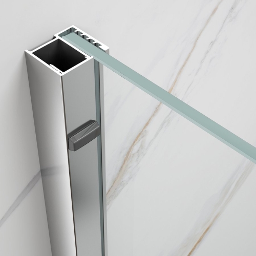 Sapho GELCO SPIRIT 150 cm zuhanyajtó transzparent üveggel, króm GI1015