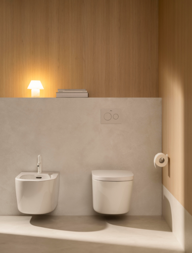 Roca Meridian Rimless Vortex fali wc, fehér A346747000
