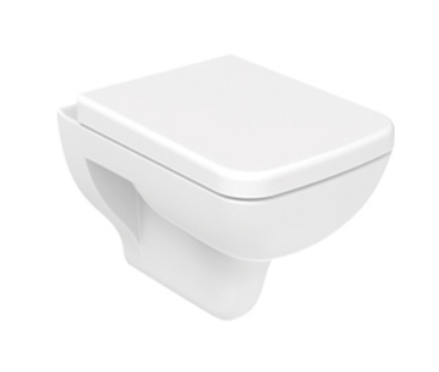 Creavit Bene falra szerelhető wc Bidé2in1, fehér BN320-00CB00E-0000