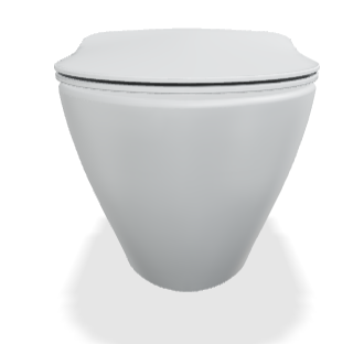 Creavit Terra perem nélküli falra szerelhető wc Bidé2in1, fehér TP329-00CB00E-0000