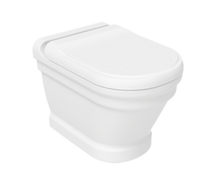 Creavit Antik falra szerelhető wc Bidé2in1, fehér AN320-00CB00E-0000