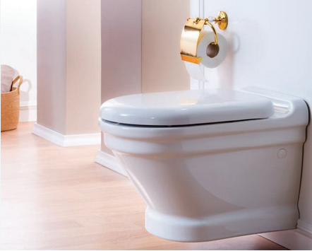 Creavit Antik falra szerelhető wc Bidé2in1, fehér AN320-00CB00E-0000
