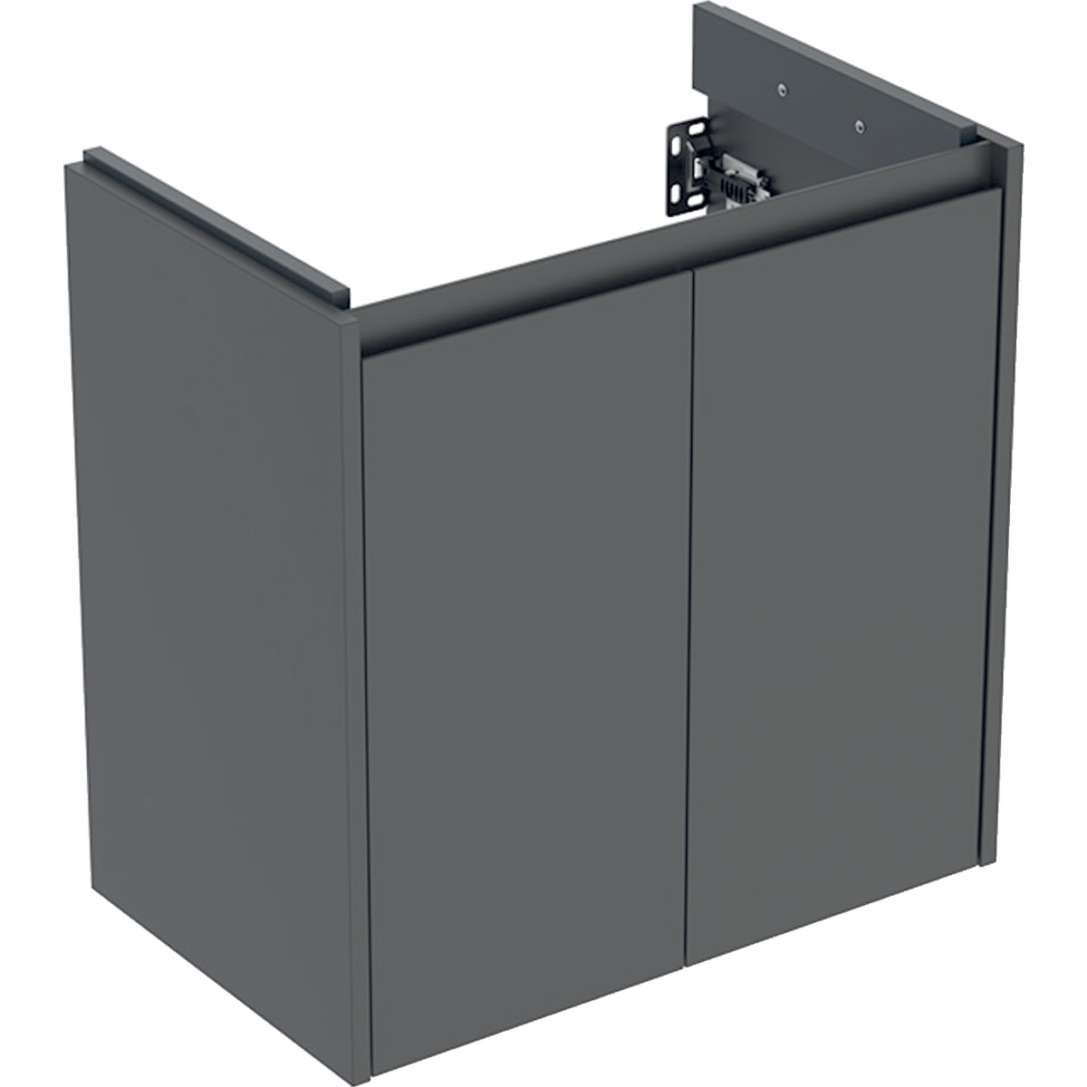 Geberit Selnova Compact alsó szekrény mosdóhoz, kétajtós láva/lakkozott selyem matt 504.075.JK.1