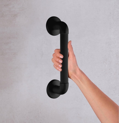 Sapho RIDDER 30 cm kapaszkodó, fekete A1013010