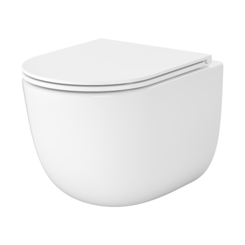 Cersanit REMO PRO Tornado fali WC lassú záródású ülőkével, fehér S4035-001