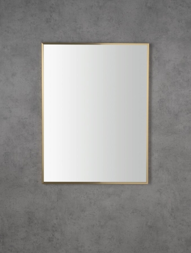 Sapho NOTION SLIM 60x80 cm tükör, matt arany NT860G