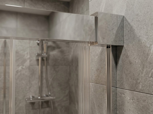 Sapho GELCO LUXOR 150 cm zuhanyajtó transzparent üveggel, króm GU1215CH