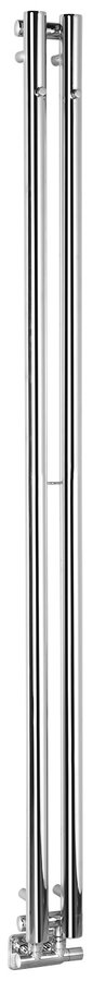 Sapho PILON 122x1800 mm fürdőszobai radiátor, króm IZ123T