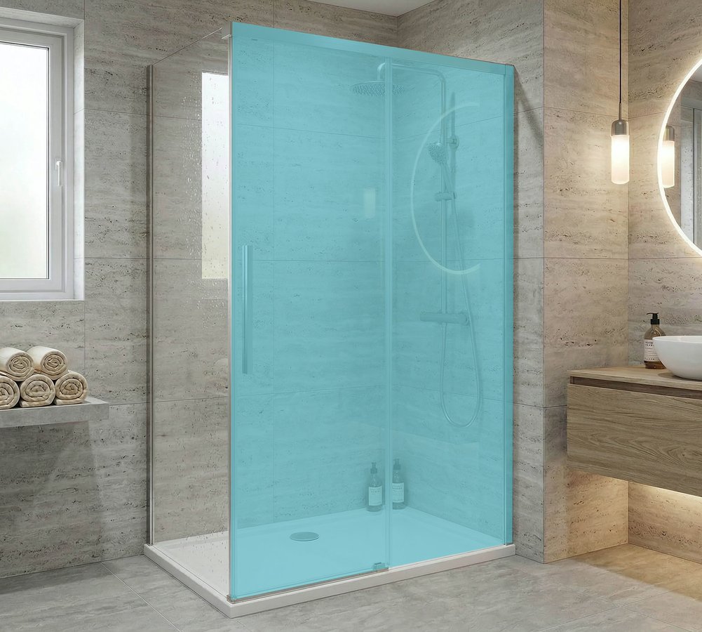 Sapho GELCO LUXOR 90 cm oldalfal transzparent üveggel, króm GU5690CH