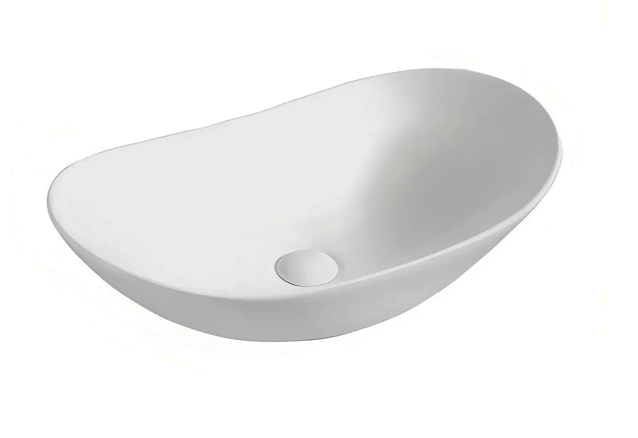 Kielle Idolio 59x36 cm pultra ültethető mosdó, fehér 30624600