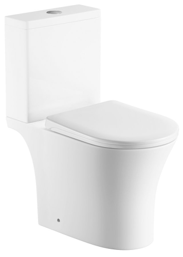 Sapho AQUALINE VITO RIMLESS monoblokkos WC, fehér PB105WR