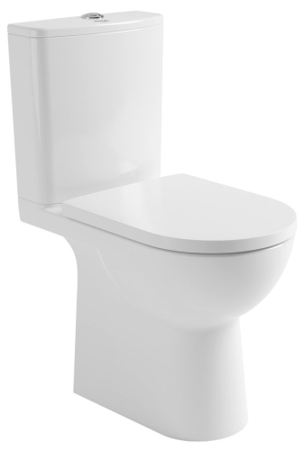 Sapho AQUALINE TALAMO RIMLESS monoblokkos WC, fehér PB107WR