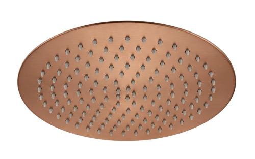 Rea JS-P014BRG kerek fejzuhany 30 cm, szálcsiszolt réz REA-P8605