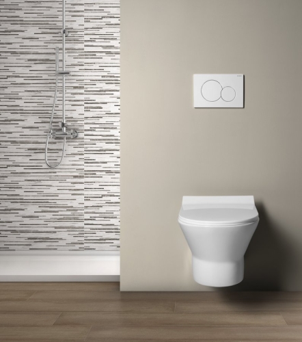 Sapho BRUCKNER IMOGEN RIMLESS fali WC, fehér 201.508.0