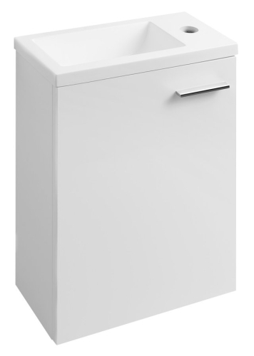 Sapho AQUALINE ZOJA 37x18 cm mosdótartó szekrény, fehér 51037A