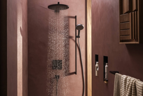 Hansgrohe Raindance Alive S EcoSmart 300 1jet fejzuhany, matt fekete 24521670