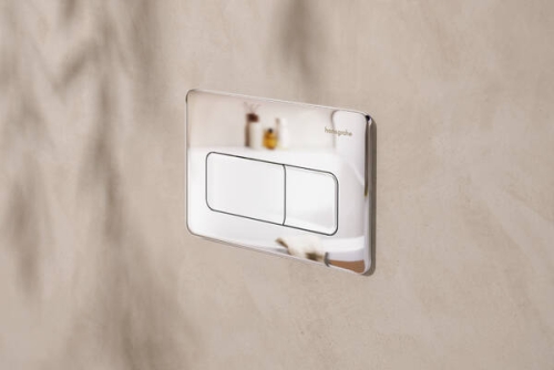 Hansgrohe iFrame Original Q öblítőlap, króm 66001000