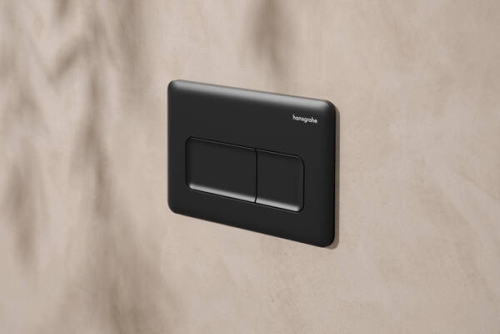 Hansgrohe iFrame Original Q öblítőlap, matt fekete 66001670