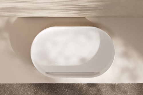 Hansgrohe Xuniva Evo U 65x40 cm pultra ültethető mosdó, fehér 60325450