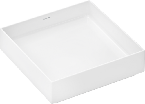 Hansgrohe Xuniva Evo E 40x40 cm pultra ültethető mosdó, fehér 60324450