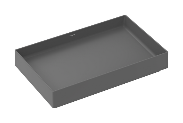 Hansgrohe Xuniva Evo E 65x40 cm pultra ültethető mosdó, matt palaszürke 60326760