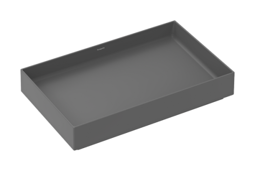 Hansgrohe Xuniva Evo E 65x40 cm pultra ültethető mosdó, matt palaszürke 60326760