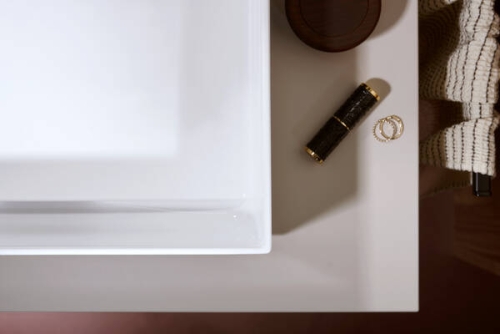 Hansgrohe Xuniva Evo E HygieneEffect 65x40 cm pultra ültethető mosdó, fehér 63015450