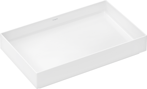 Hansgrohe Xuniva Evo E HygieneEffect 65x40 cm pultra ültethető mosdó, fehér 63015450