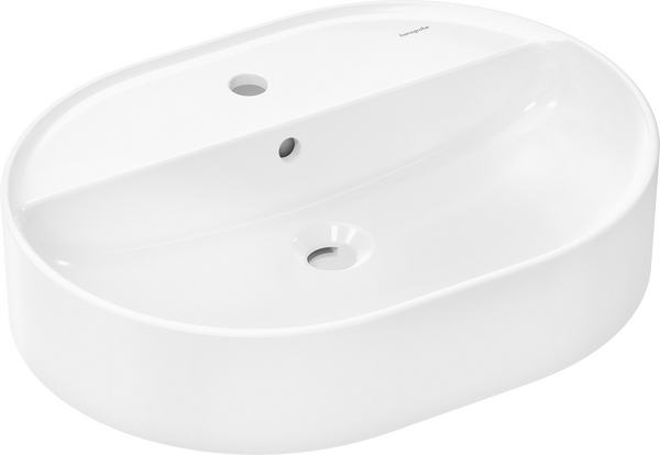 Hansgrohe Xuniva U 60x45 cm pultra ültethető mosdó, fehér 60171450